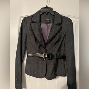 XS dark gray blazer